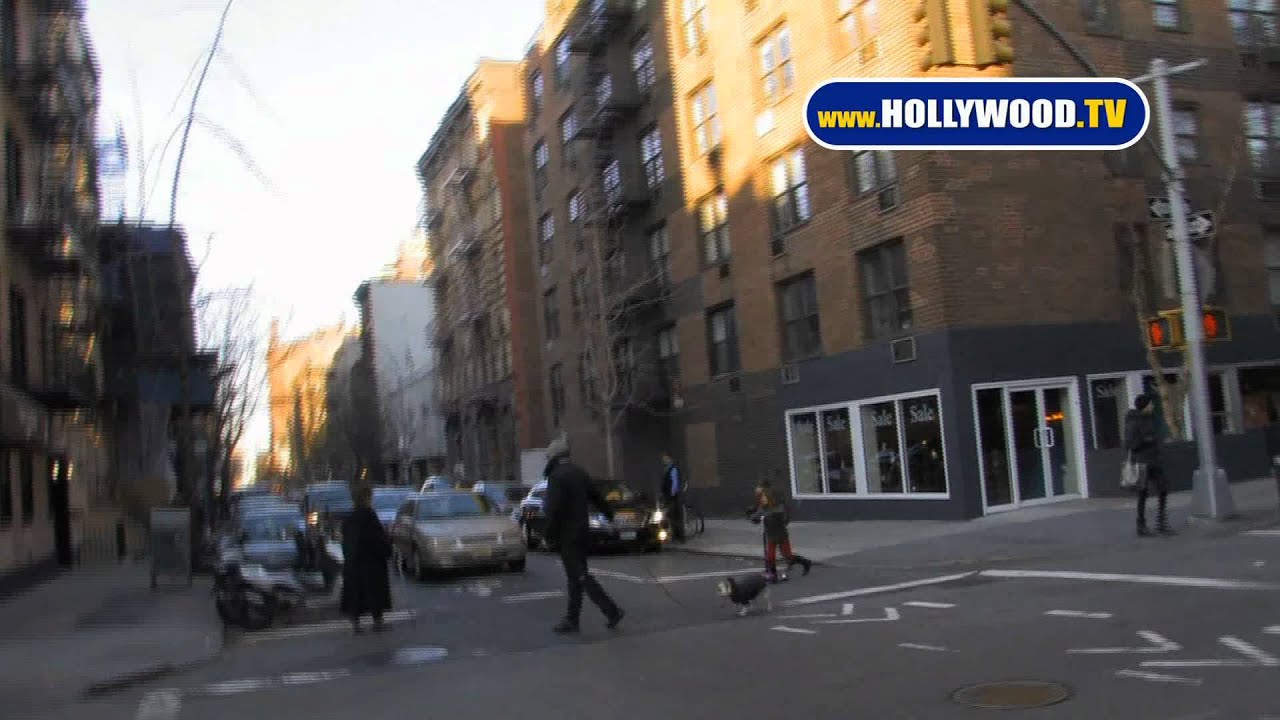 Hugh Jackman Walks Kids, Pooch in New York