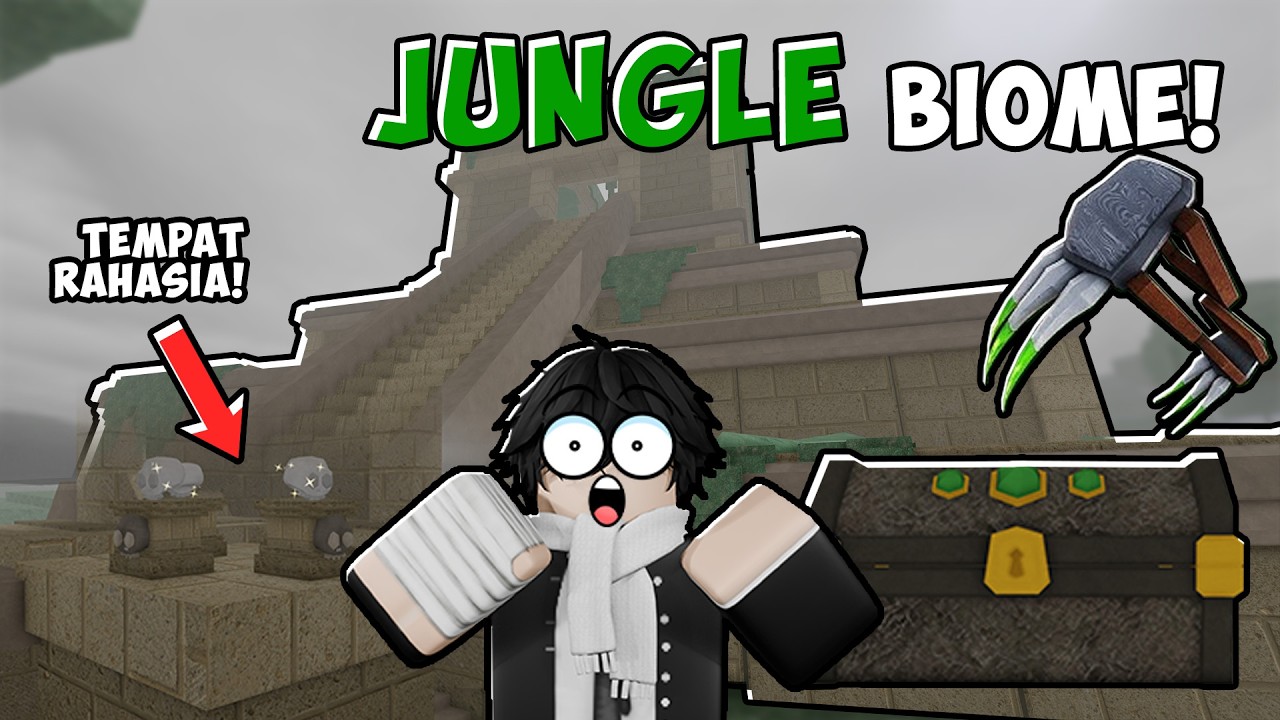 Aku Menamatkan UPDATE BIOME JUNGLE & Mendapatkan Semua ITEM LANGKA! 99 Night in the Forest