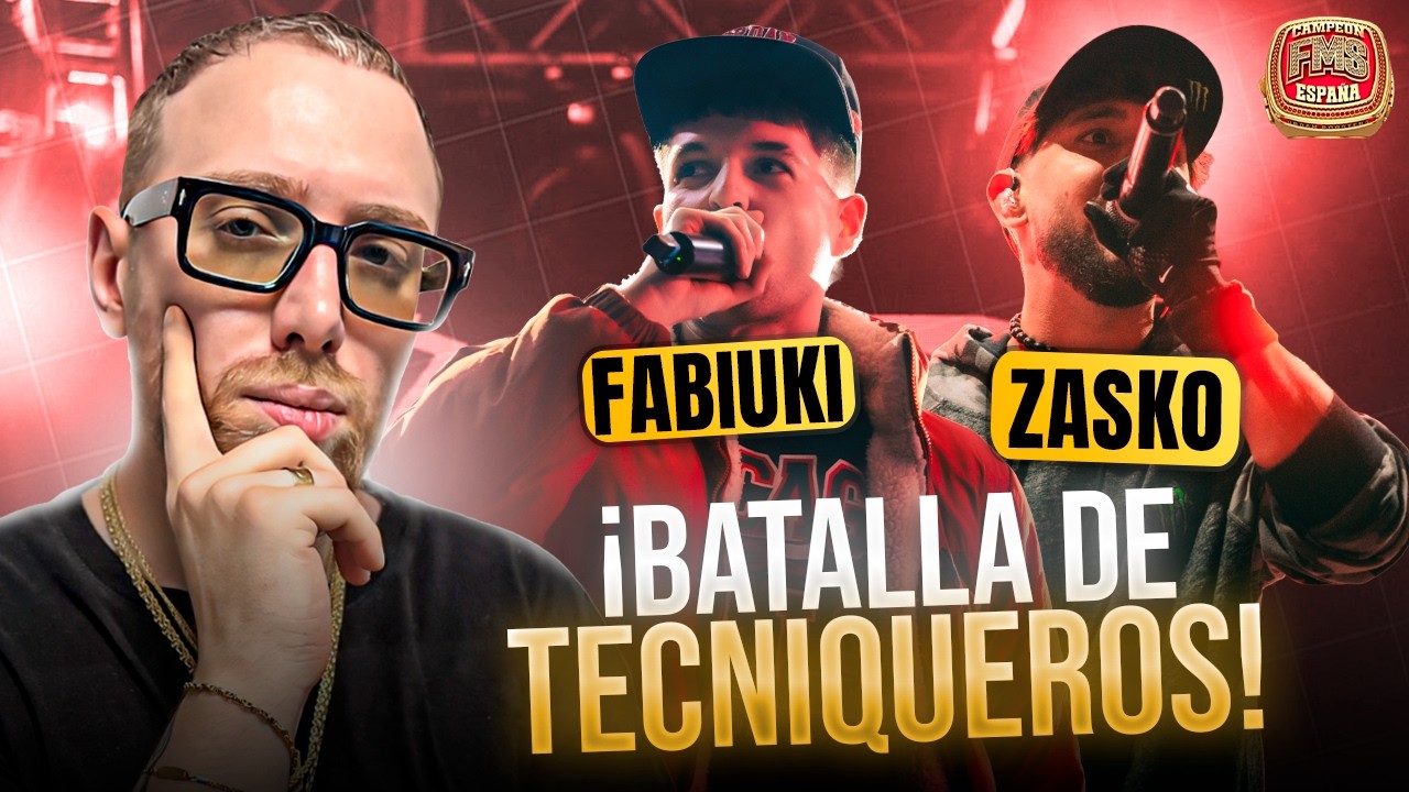 &iexcl;UNA DE LAS MEJORES BATALLAS T&Eacute;CNICAS DEL A&Ntilde;O! | ZASKO VS FABIUKI FMS ESPA&Ntilde;A FINALS