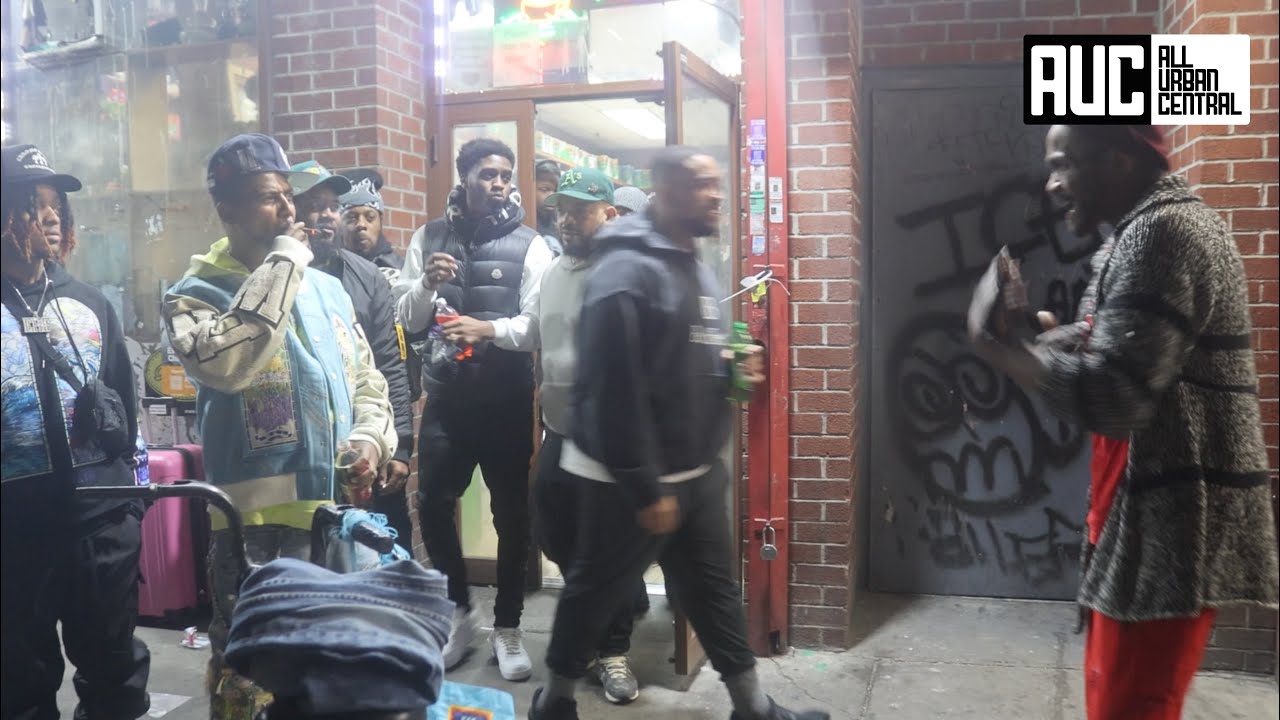 Homeless Man Runs Down On Juelz Santana Spits A Dipset Freestyle