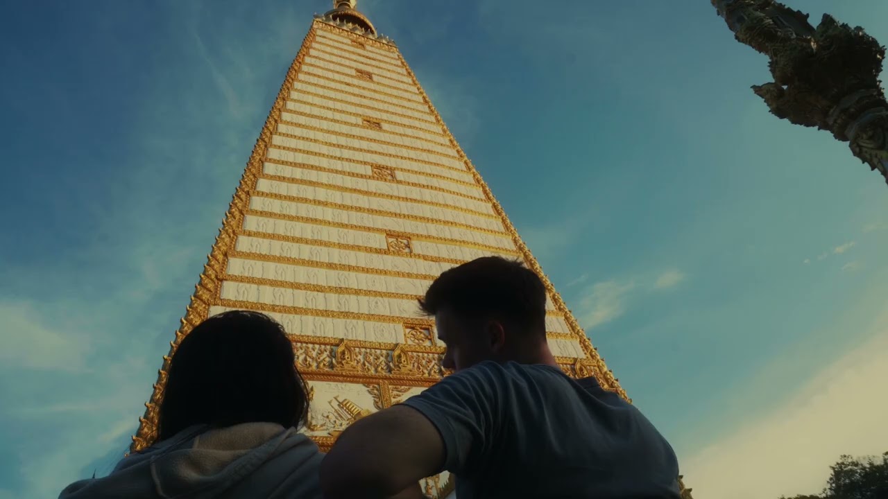 Cinematic Thai Temple in Ubon Ratchathani