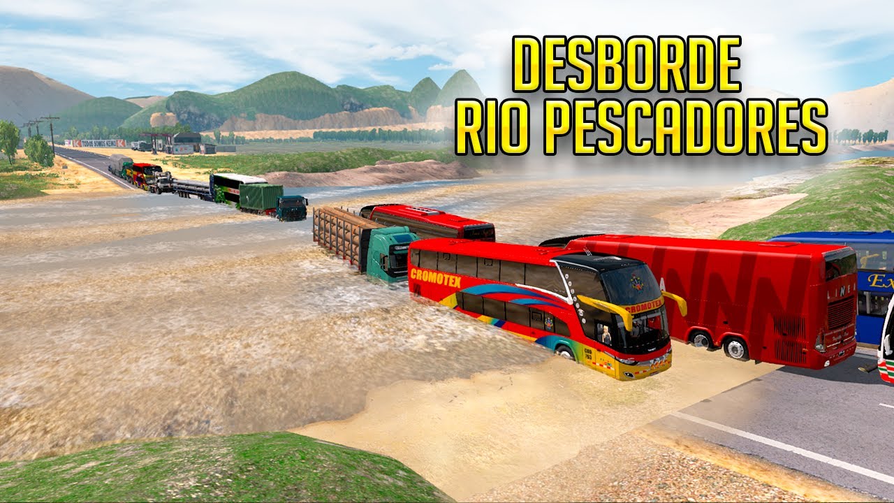 Desborde del Rio Pescadores - Arequipa | New G7 1800 / Cromotex