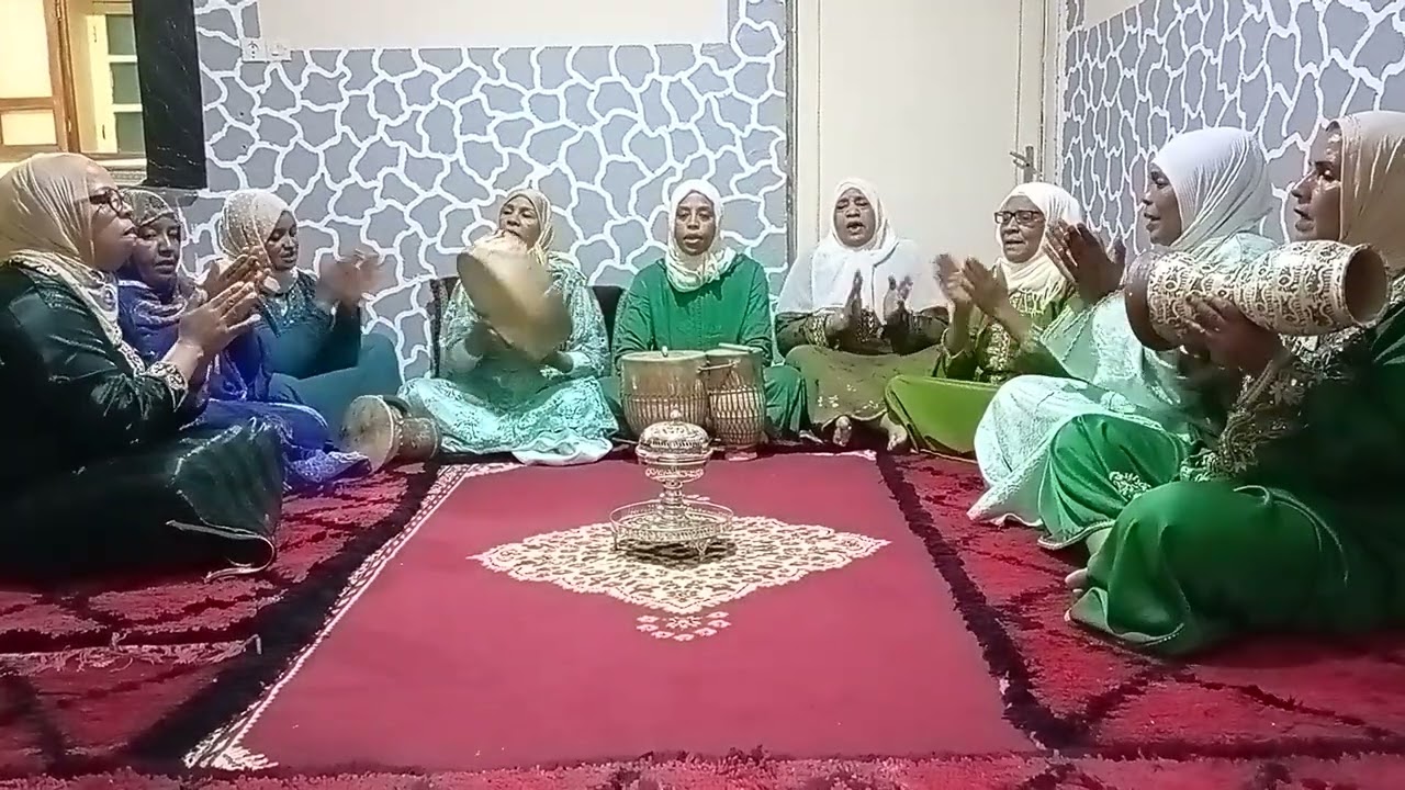 مجموعة الحضرة والتراث البوذنيبي تتحفكم بمدحة لا اله الا الله هي مفتاح كلامي
