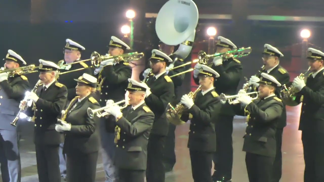 Bremen Tattoo 18.01.2025, ÖVB-Arena - 🇱🇹 Marineorchester der Litauischen Streitkräfte (Litauen) 🇱🇹