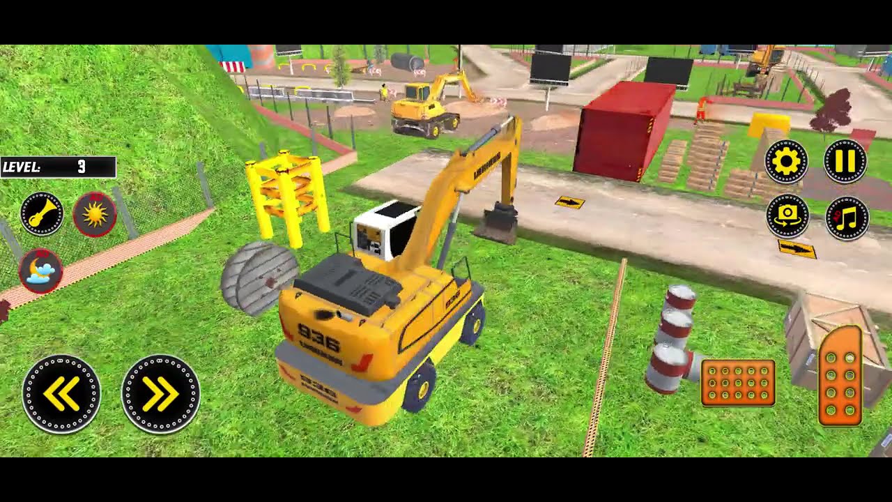 City Road Construction 🚧 Simulator -Heavy JCB Game 2026-Android Gameplay