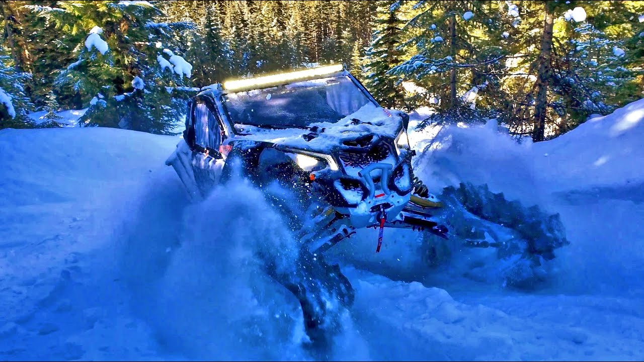 Evo Tuned Turbo RR X3 on Apache Backcountry Lt Tracks:Project Ghost
