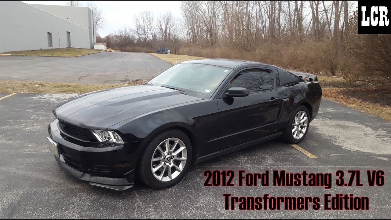 2012 Ford Mustang 3.7L V6 Transformers Edition: Start Up, Exhaust, Test Drive | Lawsons Car Reviews
