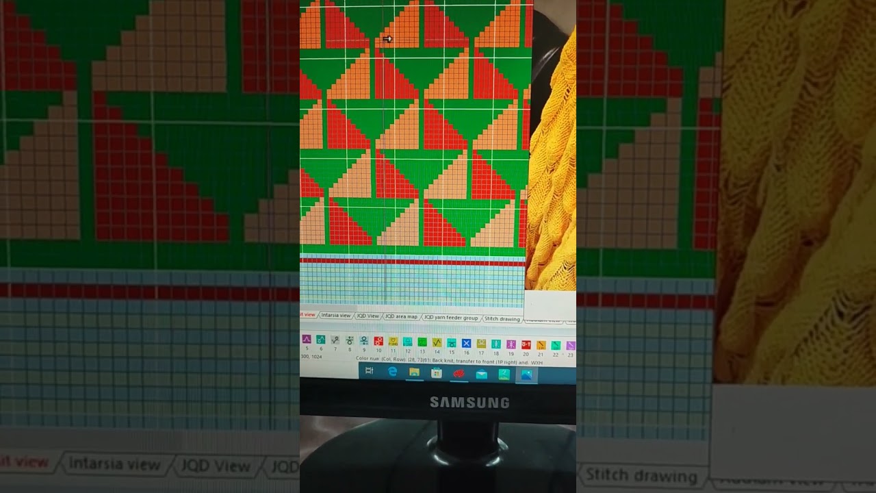 This programme make for hqpds #machine #knit #knittingmethods