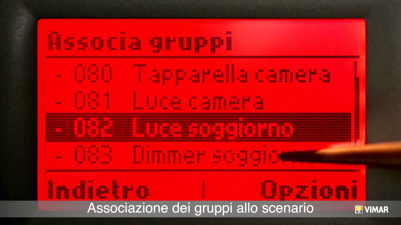 Programmazione impianto domotico con centrale 3 moduli by Vimar
