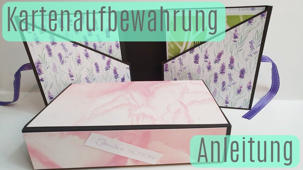 Kartenaufbewahrung ✿ Aufbewahrung für Fotos ✿ Bastelzimmer aufräumen ✿ Ordnung ✿ Basteln mit Papier