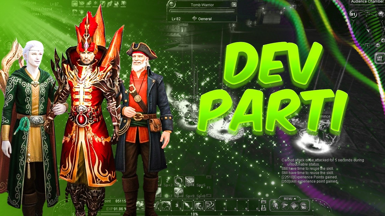 3 KİŞİLİK DEV PARTİMİZİ KURDUK ❗️ | Silkroad Online - CHSRO#15