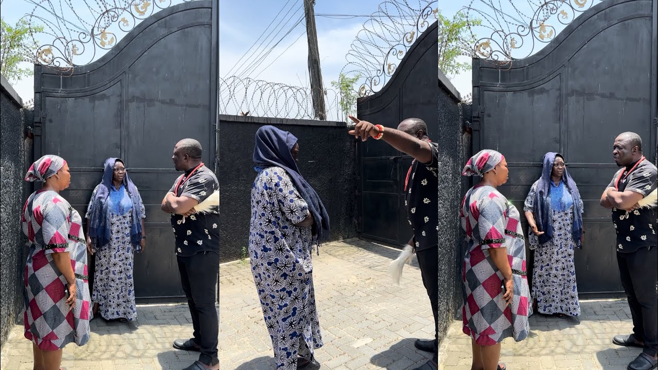 A Must Watch: Omotunde is about to run away after causing so much harm on her the K!ds and family 