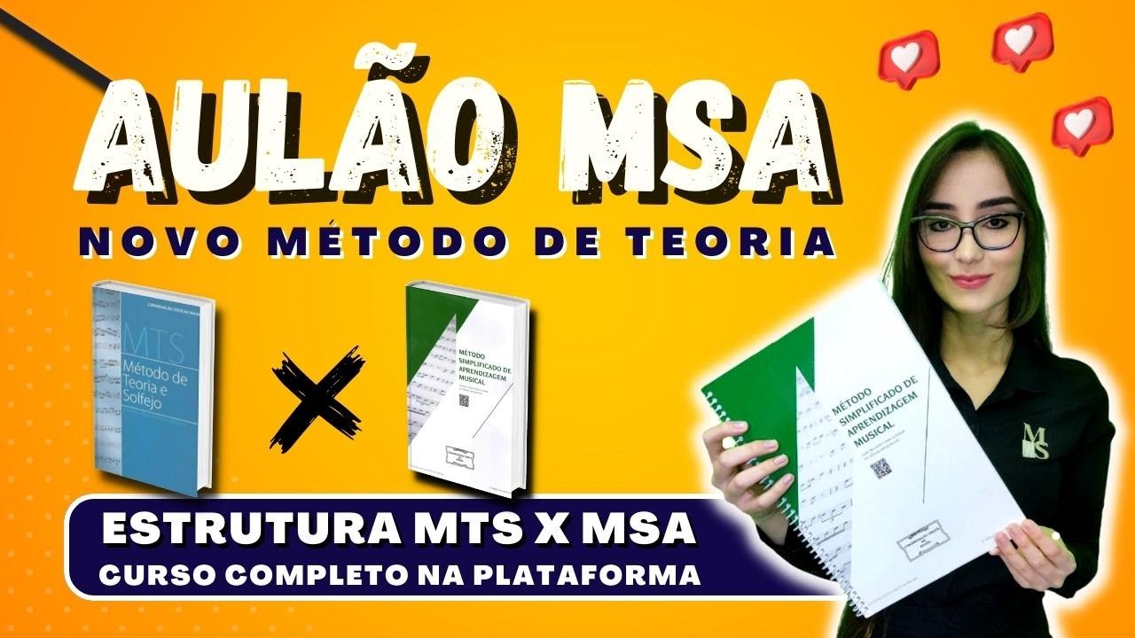 Aul&atilde;o MSA #01 - Estrutura MSA x MTS | Music Studio Online #organistasccb #msaccb #musicstudioonline