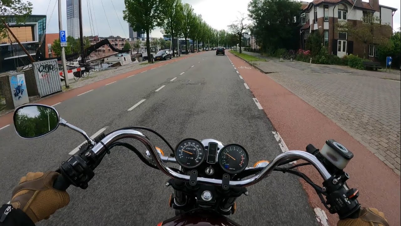 1981 Yamaha XS750SE US Custom - Short City Ride