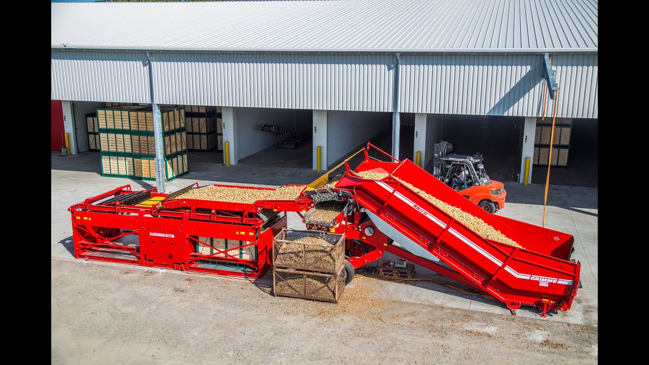 GRIMME RH 24-80 XT & GBF XXL | Receiving Hopper & Box Filler