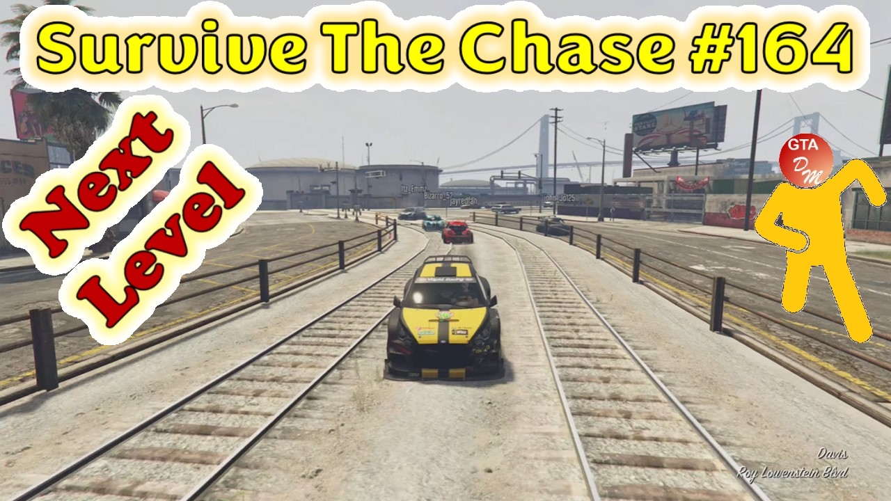 GTA 5 Online - Survive The Chase 164th Play (Next Level)