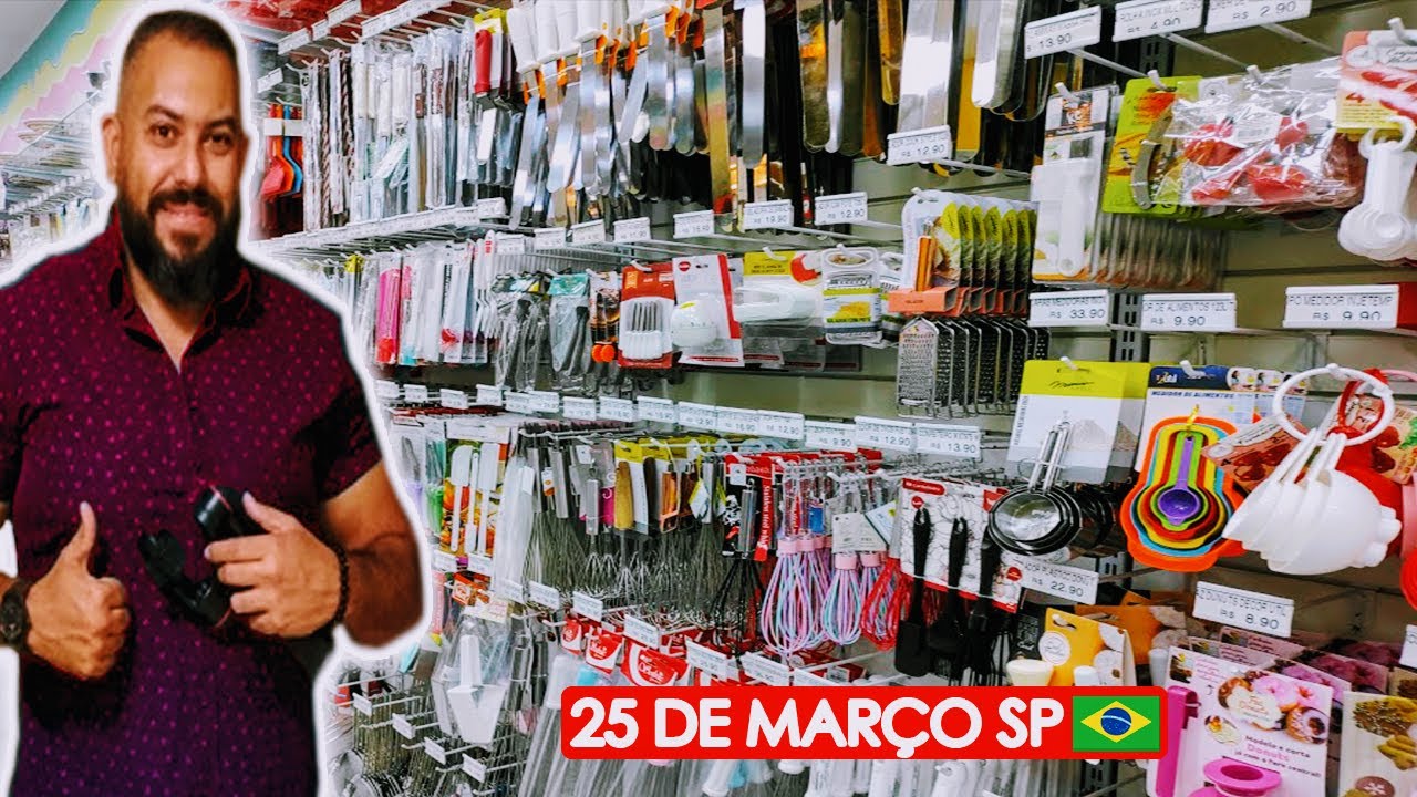 Produtos e Utensílios para Confeitaria na região da 25 de março - loja Rizzo Confeitaria