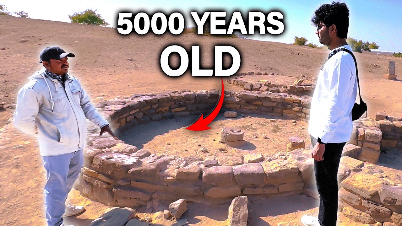 5000 Years Old Mysterious Harappan City |  Dholavira Indus Civilization | QuasarVlogs