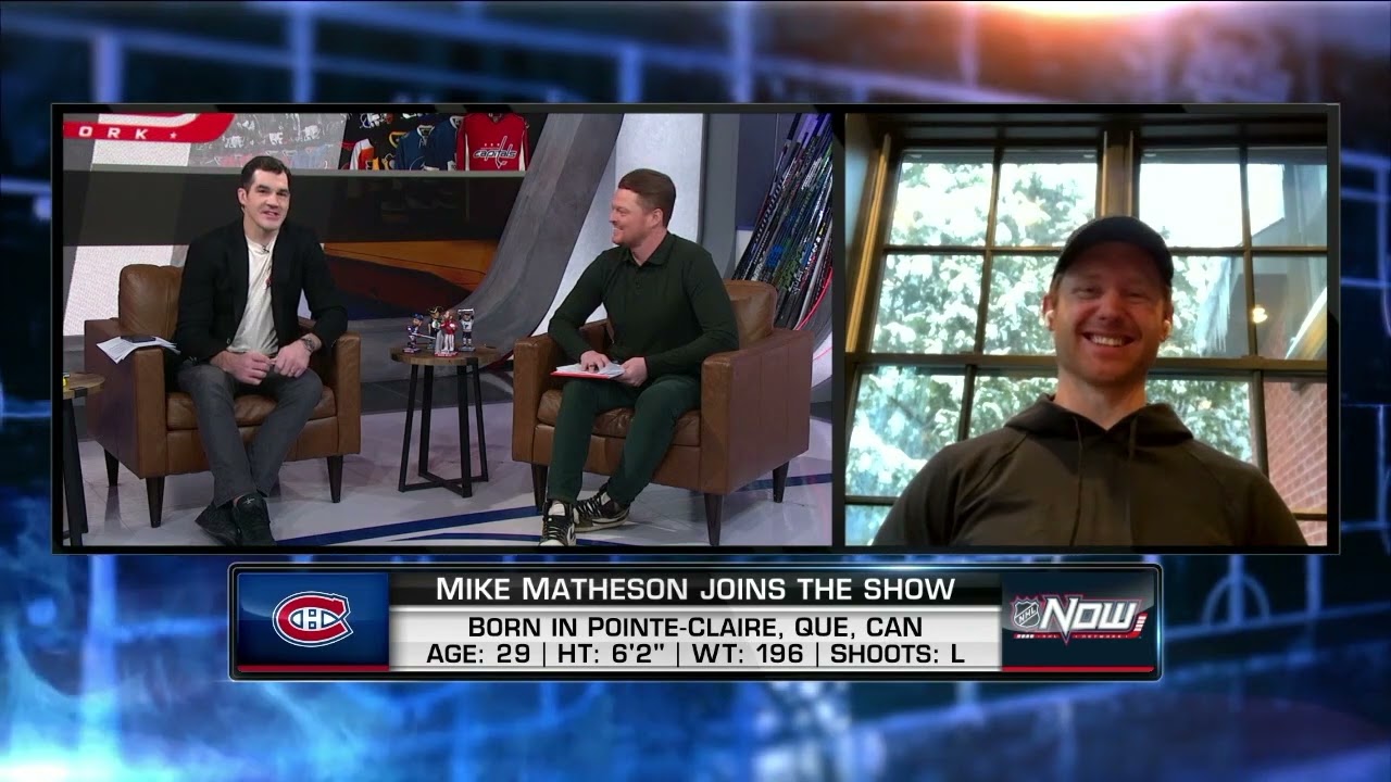 Players Only: Mike Matheson on playing for his hometown team and his Boston College days