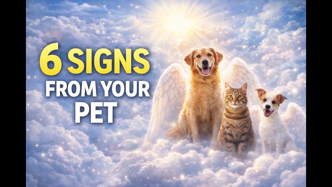 6 Ways Your Pet In Spirit is Guiding You | Signs from Animals in Spirit