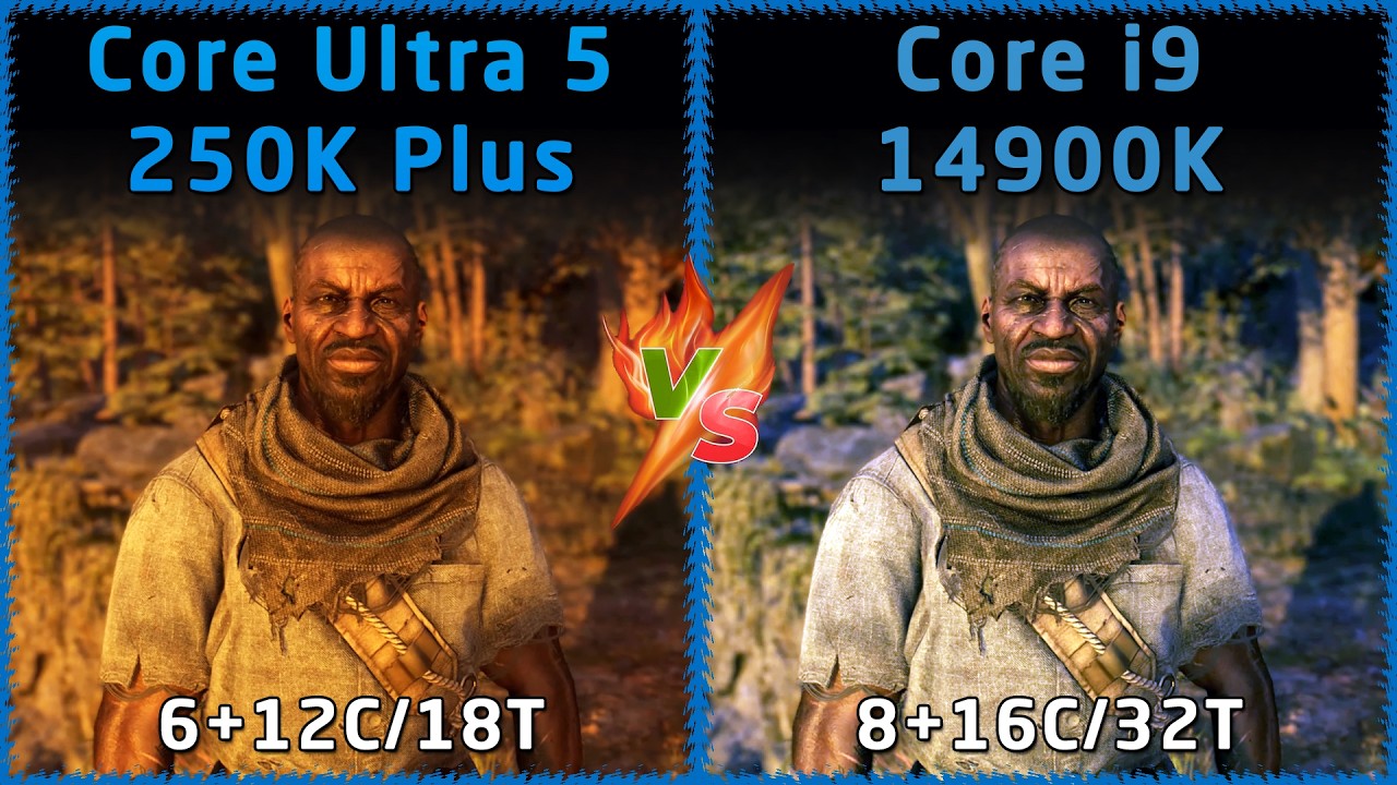 Intel Core Ultra 5 250K Plus vs Intel Core i9 14900K