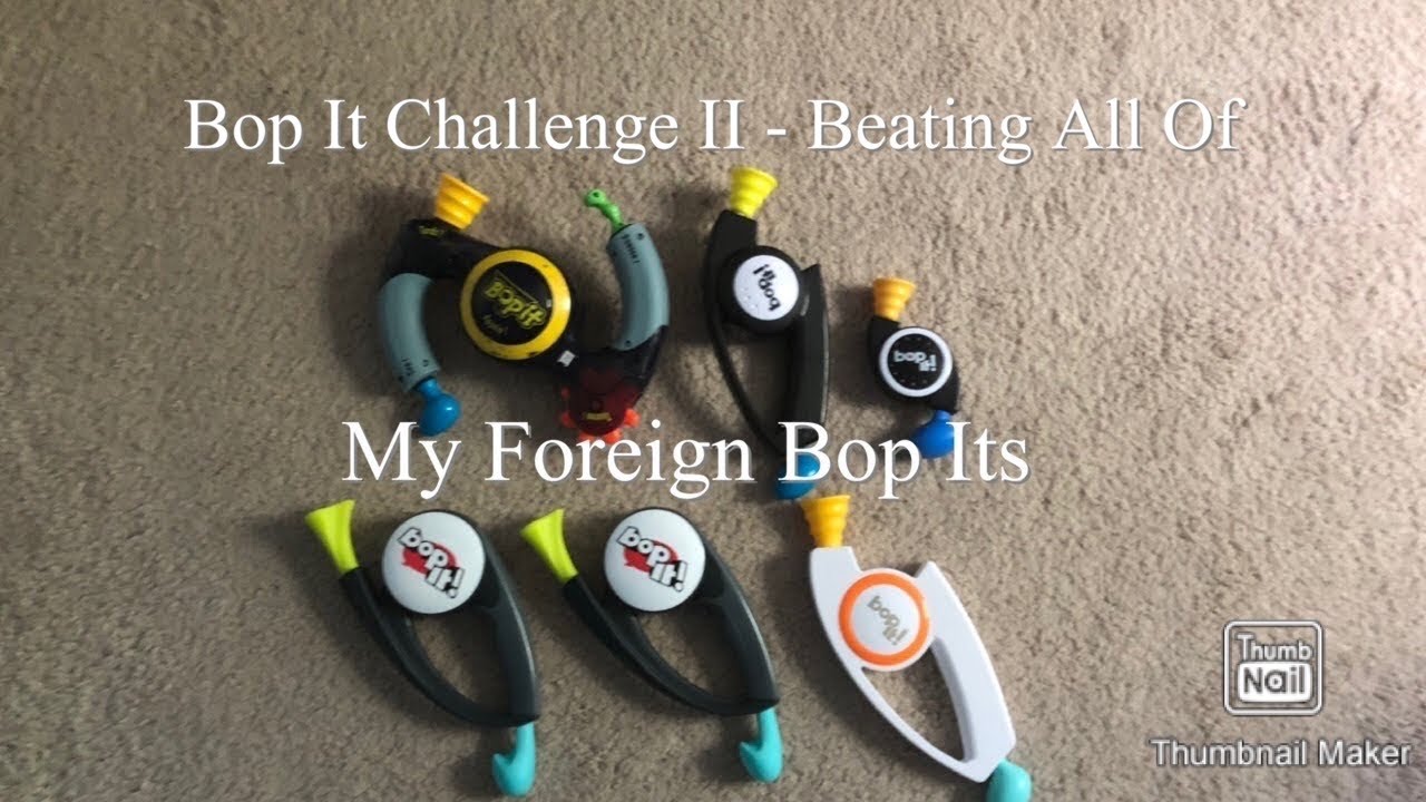 Bop It Challenge - Эпизод II: Победа над всеми моими зарубежными Bop It (Моя зарубежная коллекция...