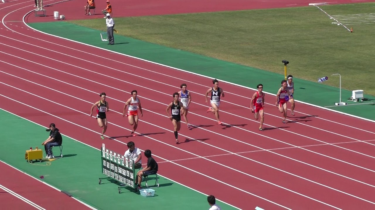 2015 秋田県陸上競技選手権 男子 100m 決勝