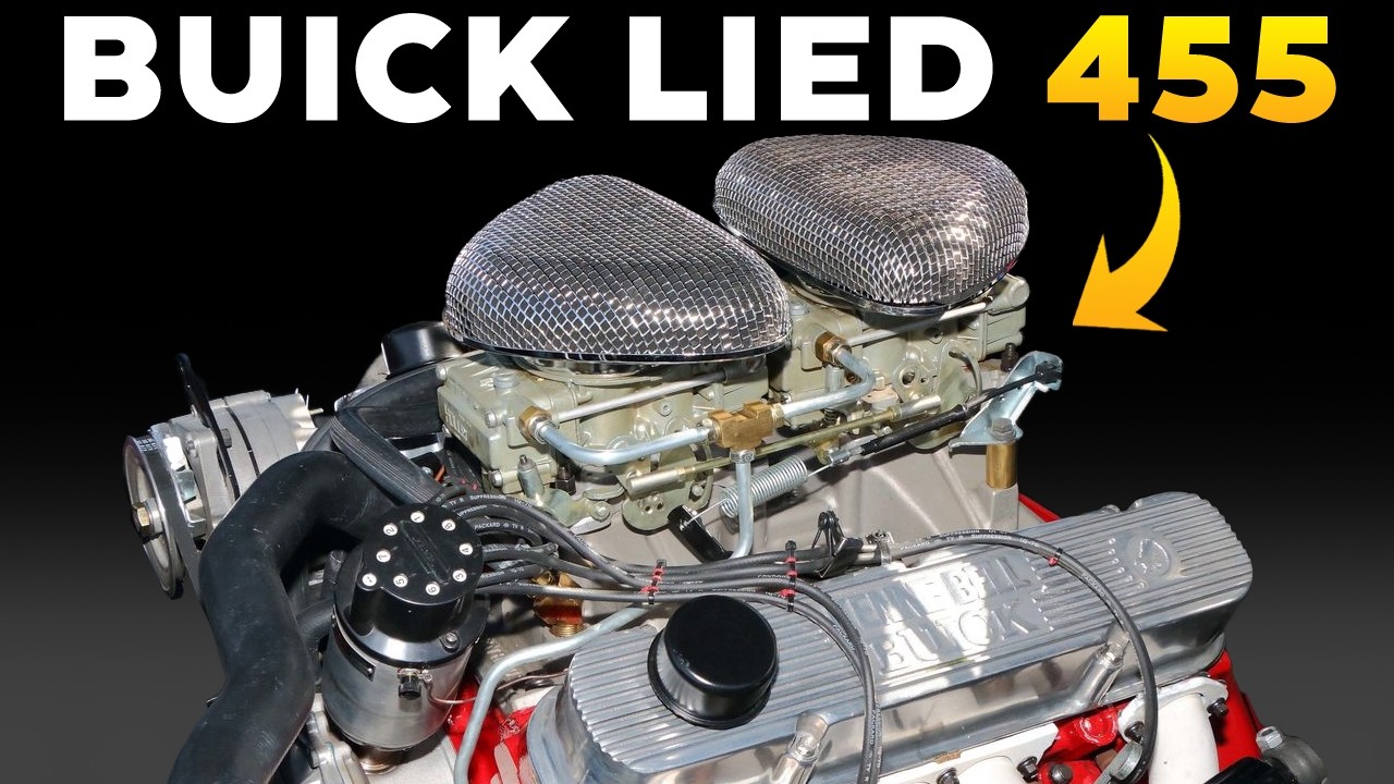 The Shocking Truth Behind Buick Banned 455 Torque King Engine!