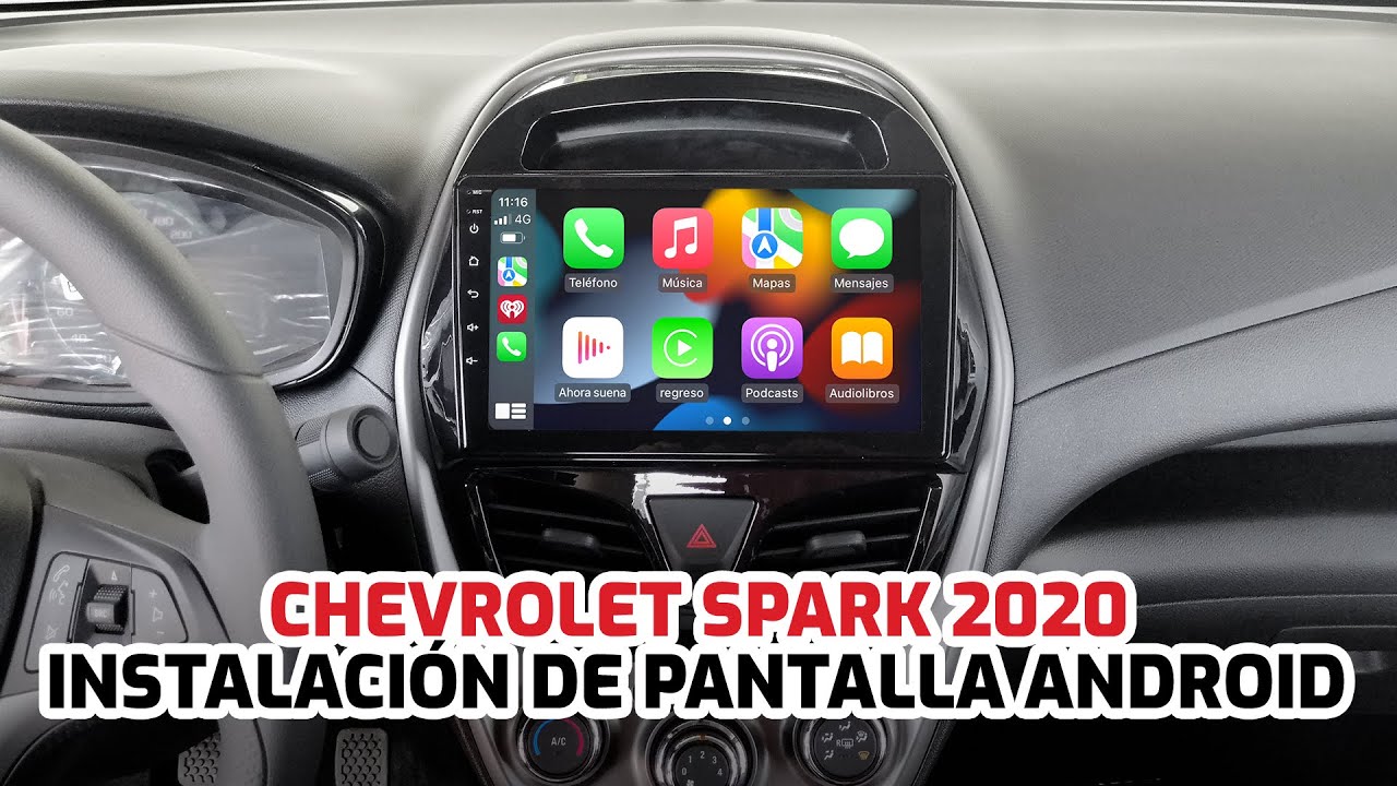Chevrolet Spark 2020 Android Instalación De Pantalla  // GADGETSTYLE
