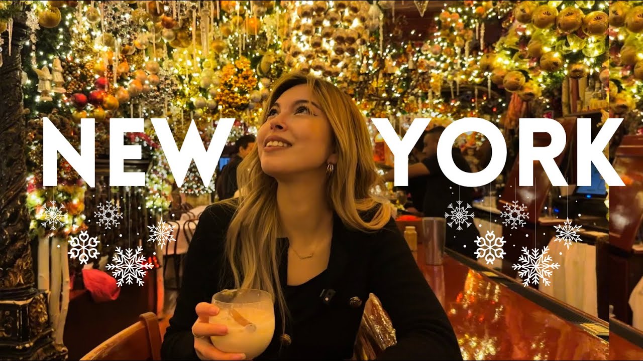 NATALE A NEW YORK🎄Rolf's, The Friends Experience e cosa mangiare ai mercatini al Bryant park