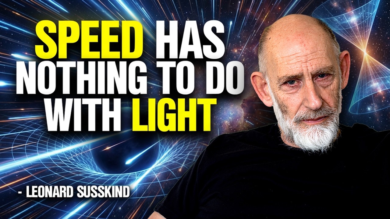 Why the Speed of Light Has Nothing to Do With Light | Leonard Susskind