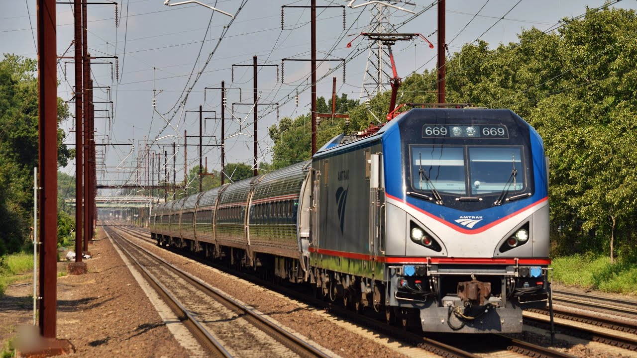 Amtrak & NJ Transit Trains in New Jersey