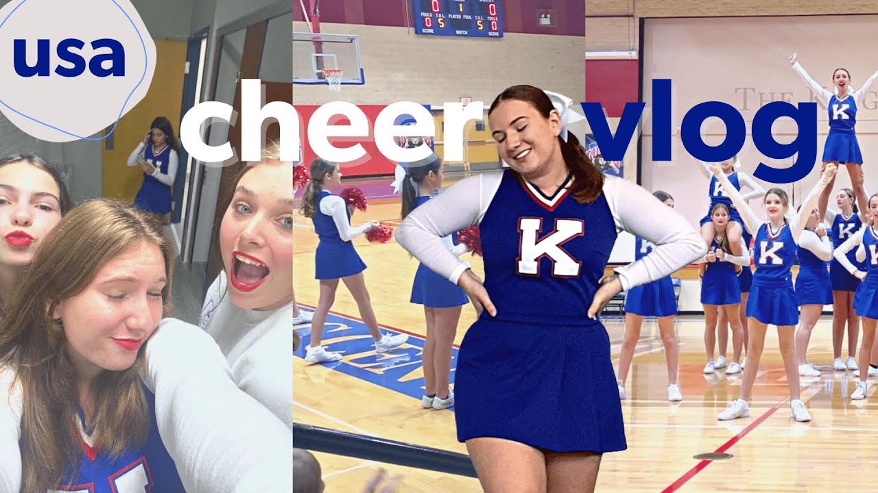 CHEERLEADING an der King's Academy 🇺🇸 Mara Vlog #8 | Auslandsjahr USA