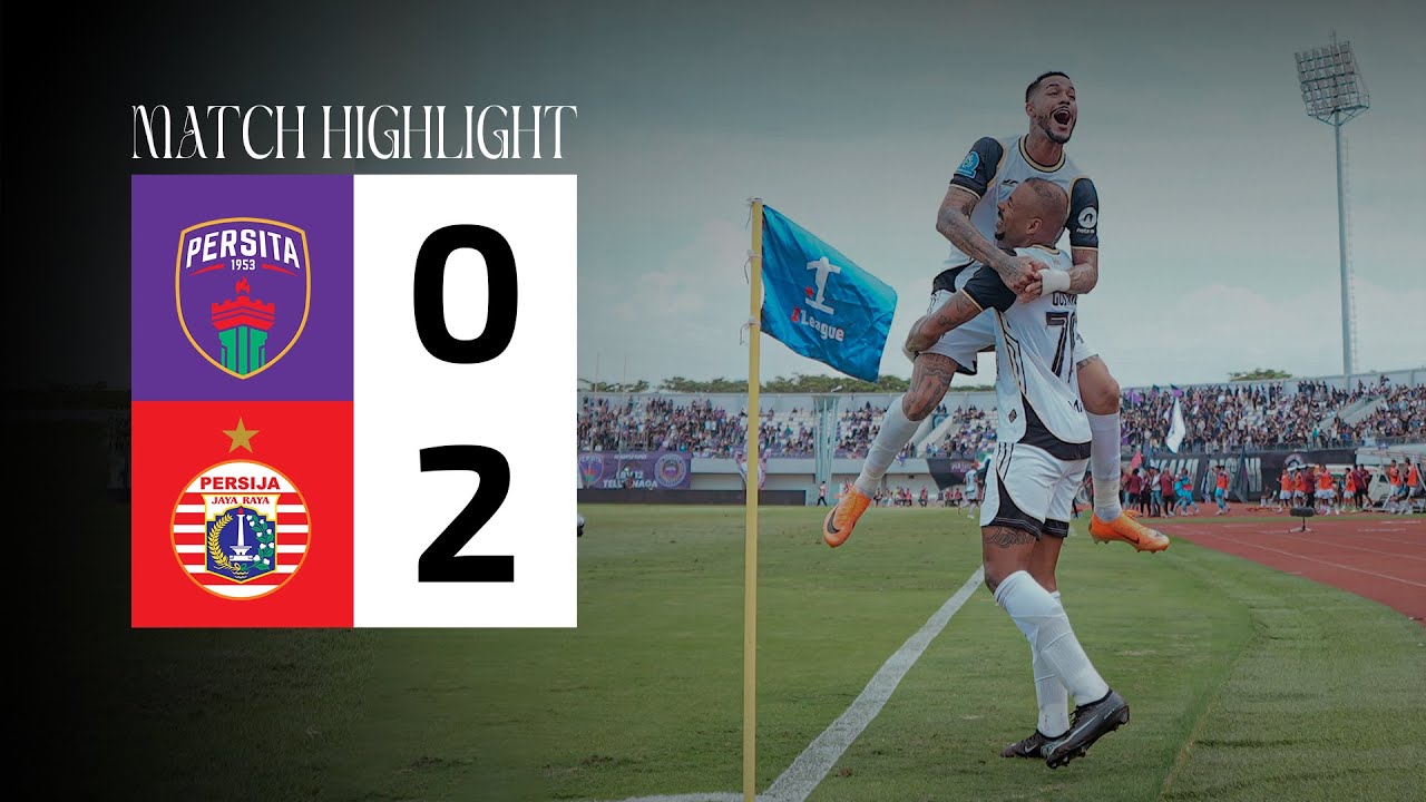 HIGHLIGHT | Persita 0-2 Persija | Gustavo & Emaxwell On Fire di Indomilk Arena