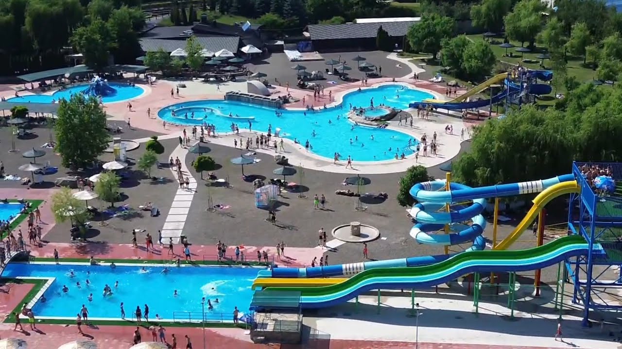 Otvorena sezona kupanja. Vodeni park "Ribica" Novi bazen i tobogan