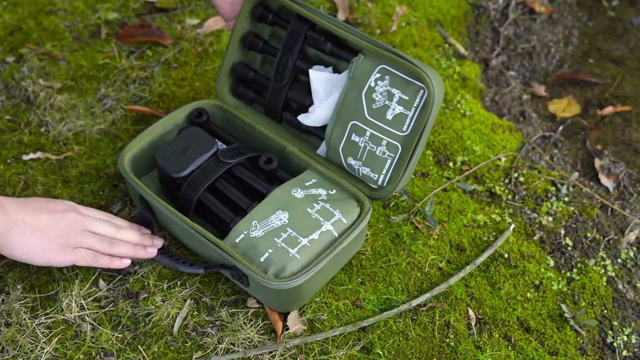 Rippton JX1 Foldable Rod Pod - A Good Companion for Your River Fishing Journey
