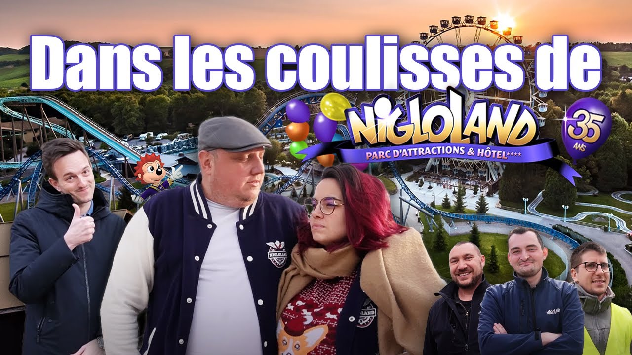 Dans les coulisses de Nigloland pendant sa fermeture hivernale !