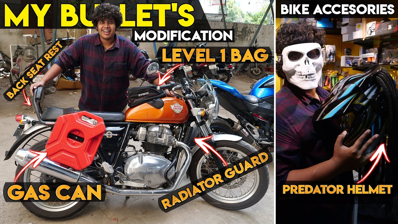 My Bullets Accessories | Level 1 Bag at Rs.3500 | Chennai Bikers