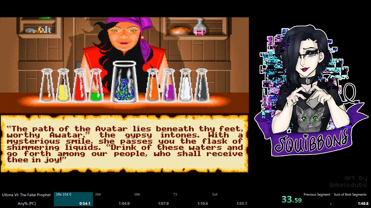 Ultima VI : The False Prophet (PC) - Any% Debug - 1m50s - #speedrun (world record)