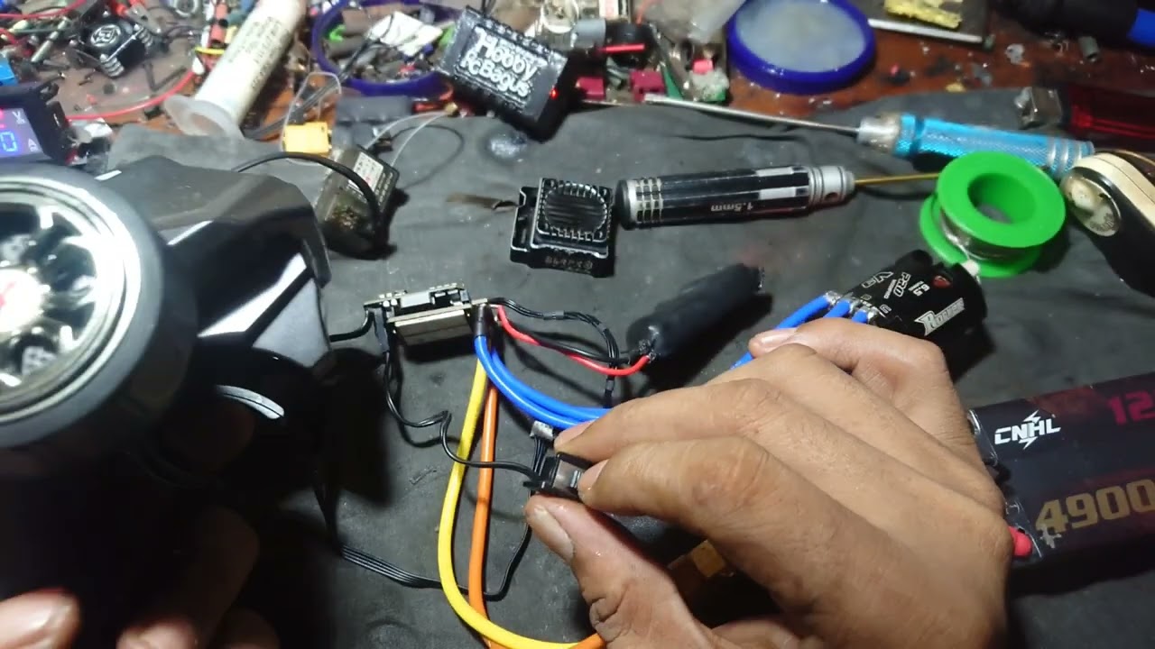 servis esc rpx3 yokomo #rc #service #rccars #servisrc