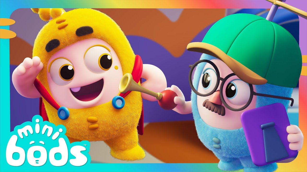 Let's Play Make Believe! 🌟 | Minibods | Preschool Cartoons for Toddlers