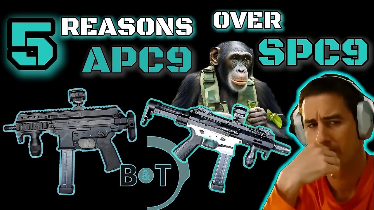 5 Reasons  B&T APC9 Over SPC9 #gunsofinstagram #swissprecision #gunvideos
