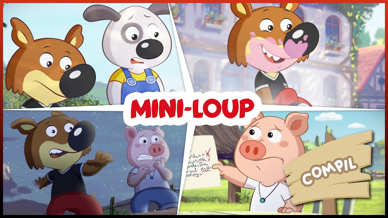 🐺 Mini Loup - Épisodes 5 à 8 | COMPILATION | SAISON 2