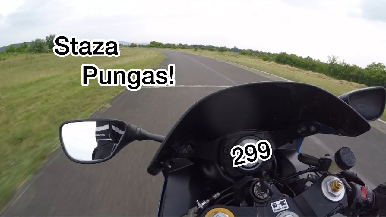 VOZIM KAWASAKI NA STAZI PUNGAS!
