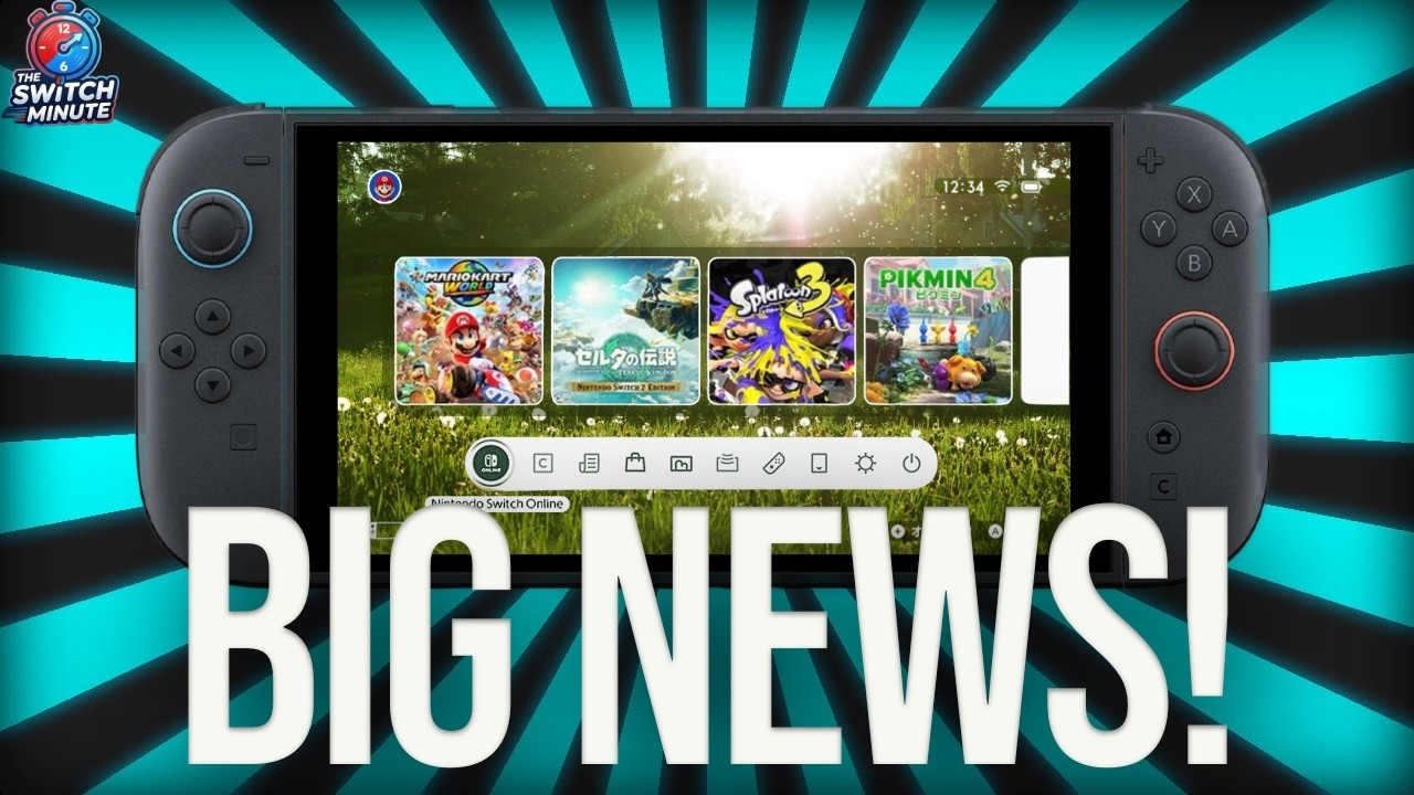Только что появились важные новости о Nintendo Switch 2!