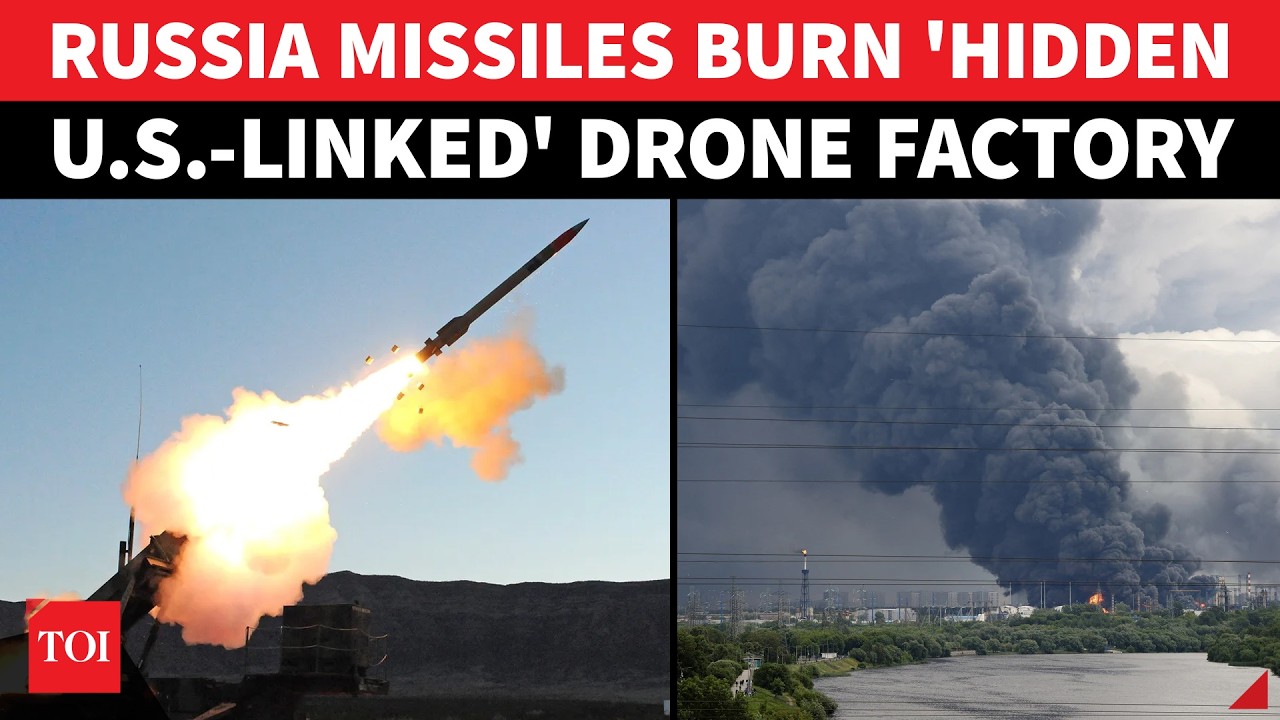 Putin's Army Lands Massive Blow On Trump's Ukraine Venture; 'US Drone Factory Bombed...' | WATCH