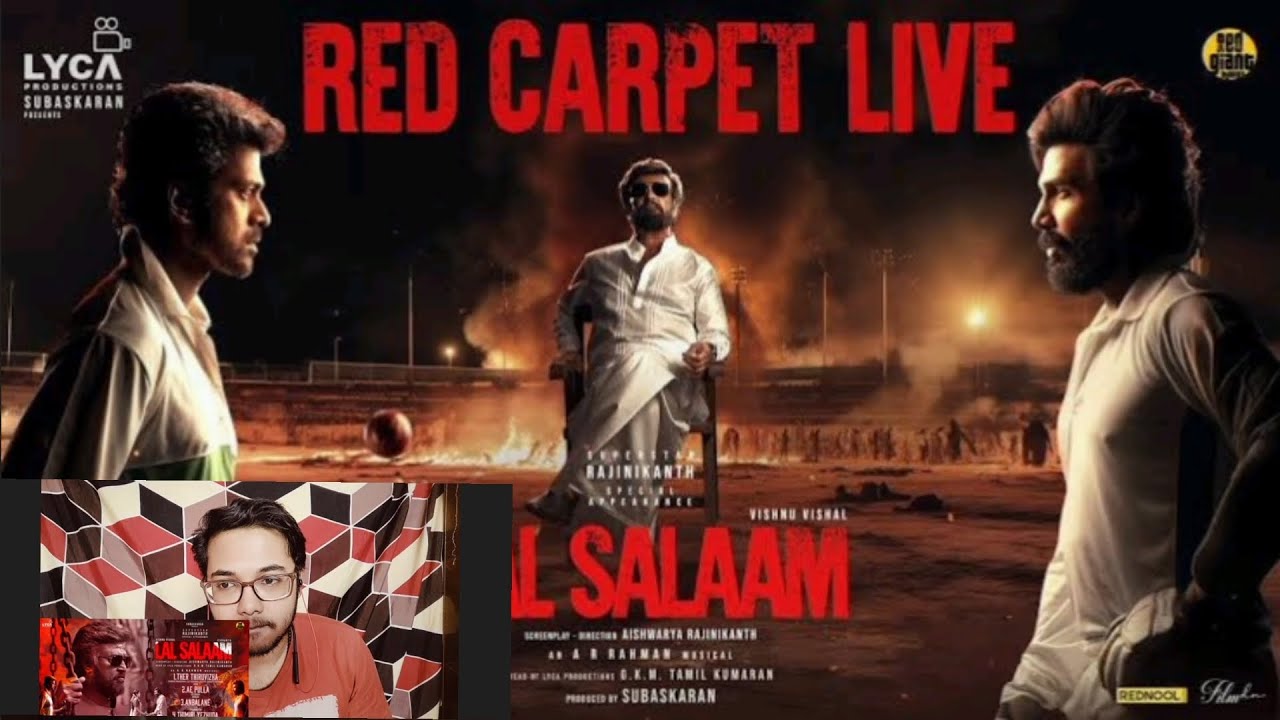 Anbalane song reaction LaL Salaam|🌟Rajinikanth🌟|Aishwarya Rajinikanth|Vishnu Vishal| Vikranth