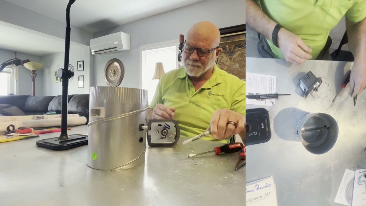 Converting a Honeywell ARD Zone Damper from Normally Open to Normally Closed