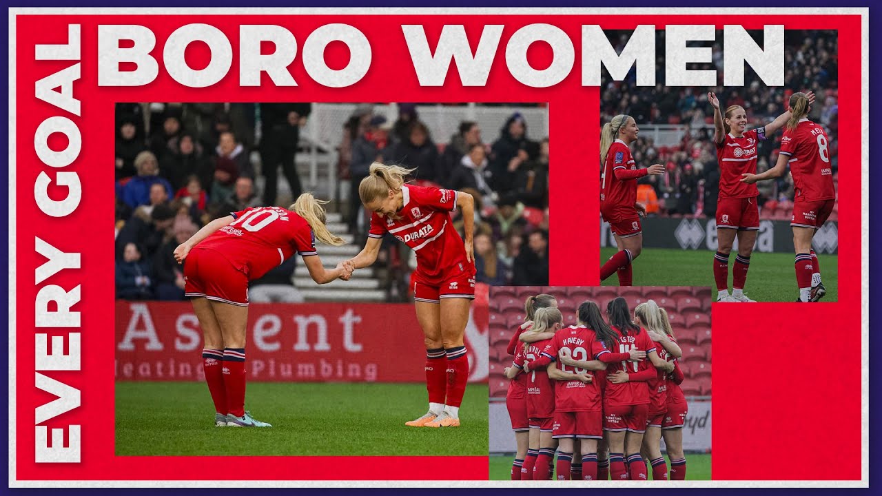 Every Goal | Boro Women In 2023/24