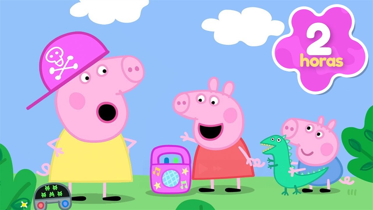 Amigos da Prima Chloe 🐽 Peppa Faz Novas Amizades! | 2 horas | Peppa Pig em Português Brasil